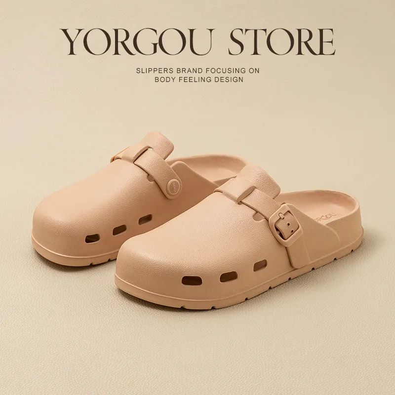 Far Port EVA Abrasion Resistant Slip Resistant Wrap toe Slippers Unisex-4