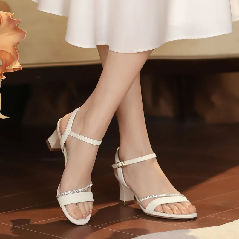 JOSINY One Strap Sandals 6.5cm Women's-2