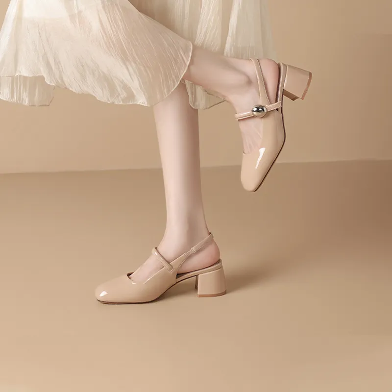 JOSINY Chunky Heel High Heels Women's-16