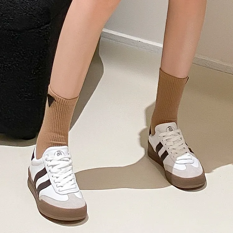 JOSINY Vintage German Army Trainers Lightweight Low Top Skateboard Shoes Women's-10