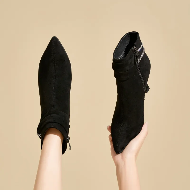JOSINY Ankle Boots Women's Black-5