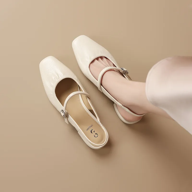 JOSINY Casual Single Shoes Women's Ecru-4