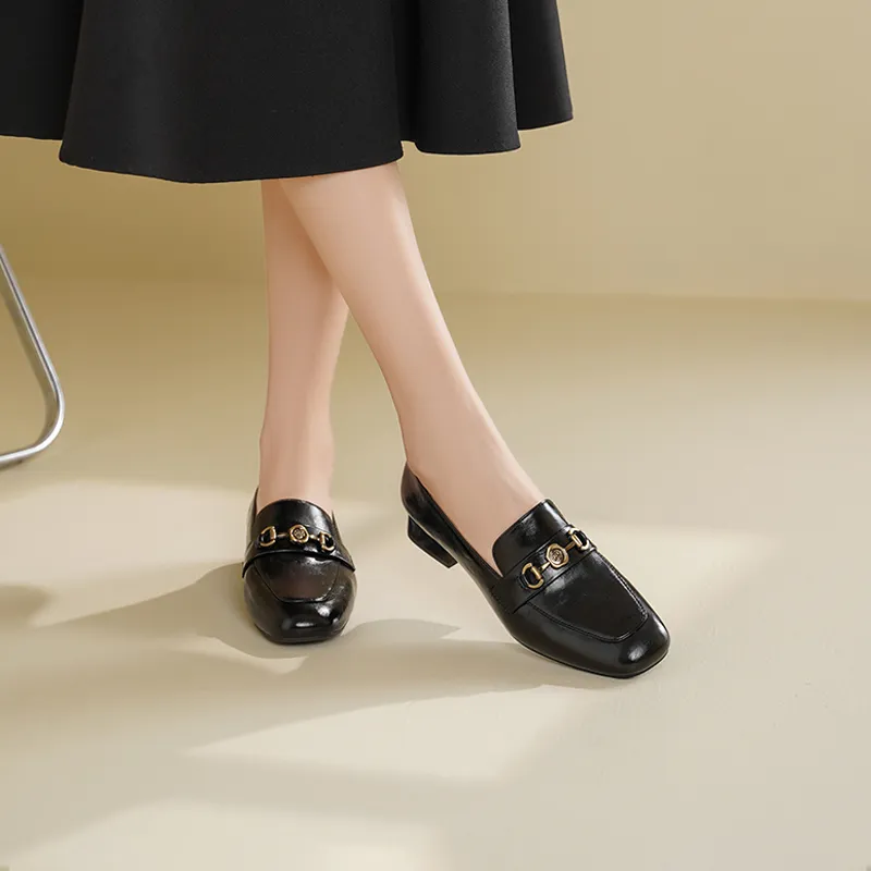 JOSINY Loafers Women's Brown-4