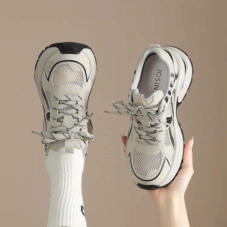JOSINY Platform Athletic Shoes Chunky Sneakers Women's-3