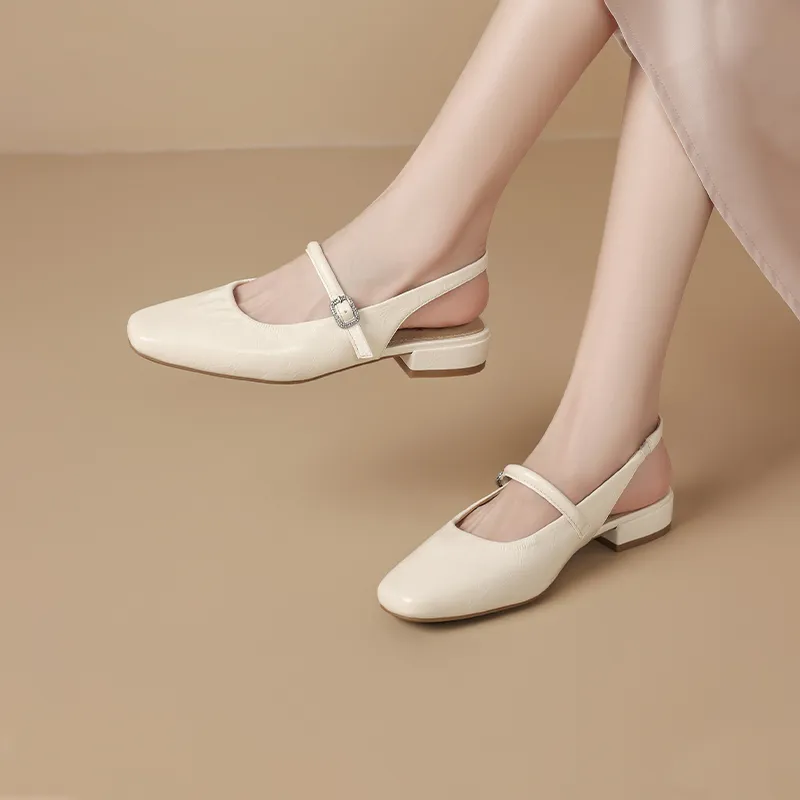 JOSINY Casual Single Shoes Women's Ecru-3