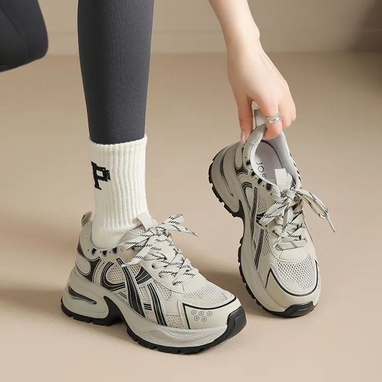 JOSINY Platform Athletic Shoes Chunky Sneakers Women's-6