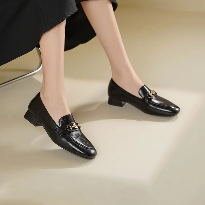 JOSINY Loafers Women's Brown-1