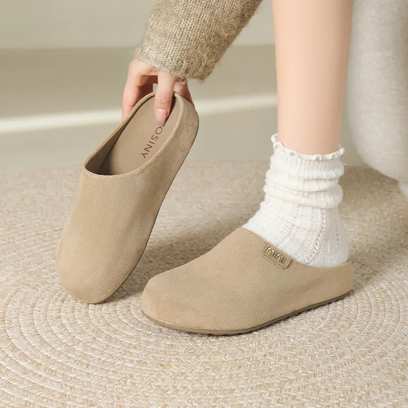 JOSINY Slip Resistant Wrap toe Slippers Women's-4