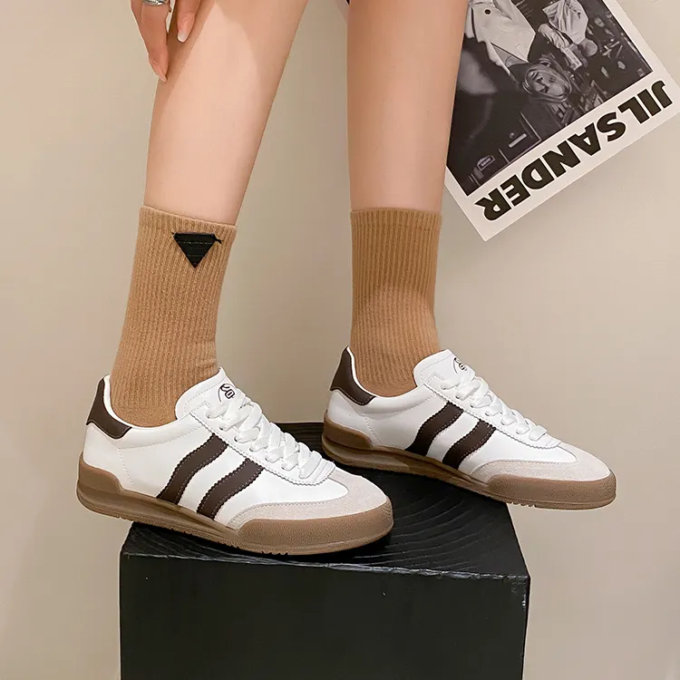 JOSINY Vintage German Army Trainers Lightweight Low Top Skateboard Shoes Women's-7