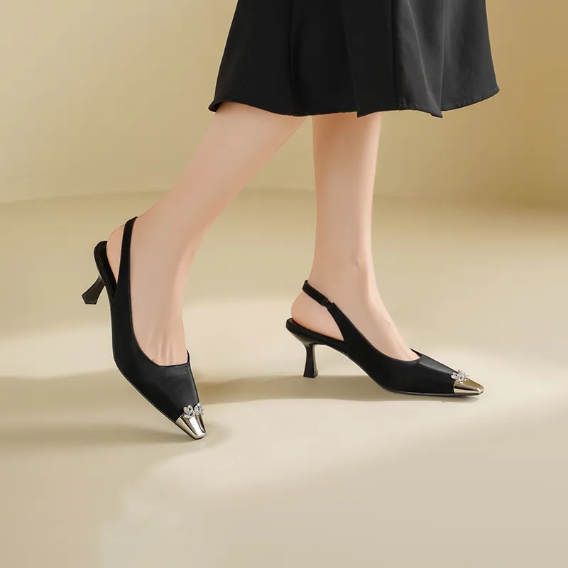 JOSINY High Heels Women's Black-3