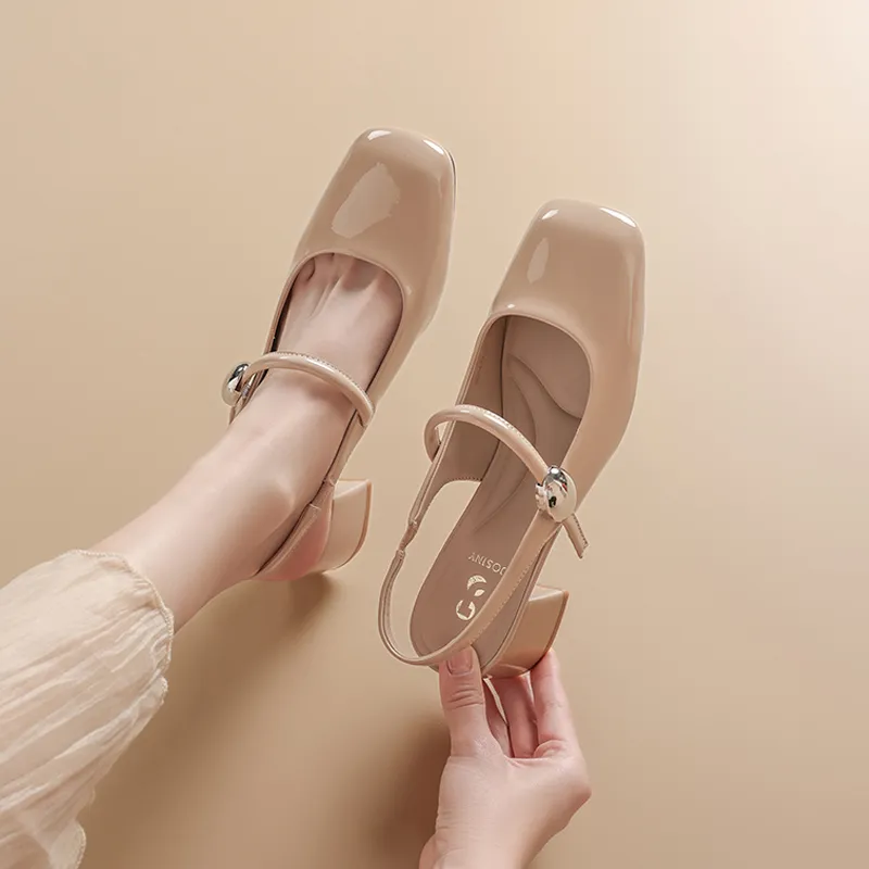 JOSINY Chunky Heel High Heels Women's-13