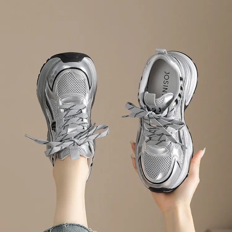 JOSINY Platform Athletic Shoes Chunky Sneakers Women's-9