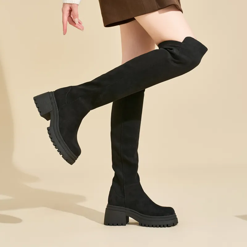 JOSINY Over the knee Boots Women's-3