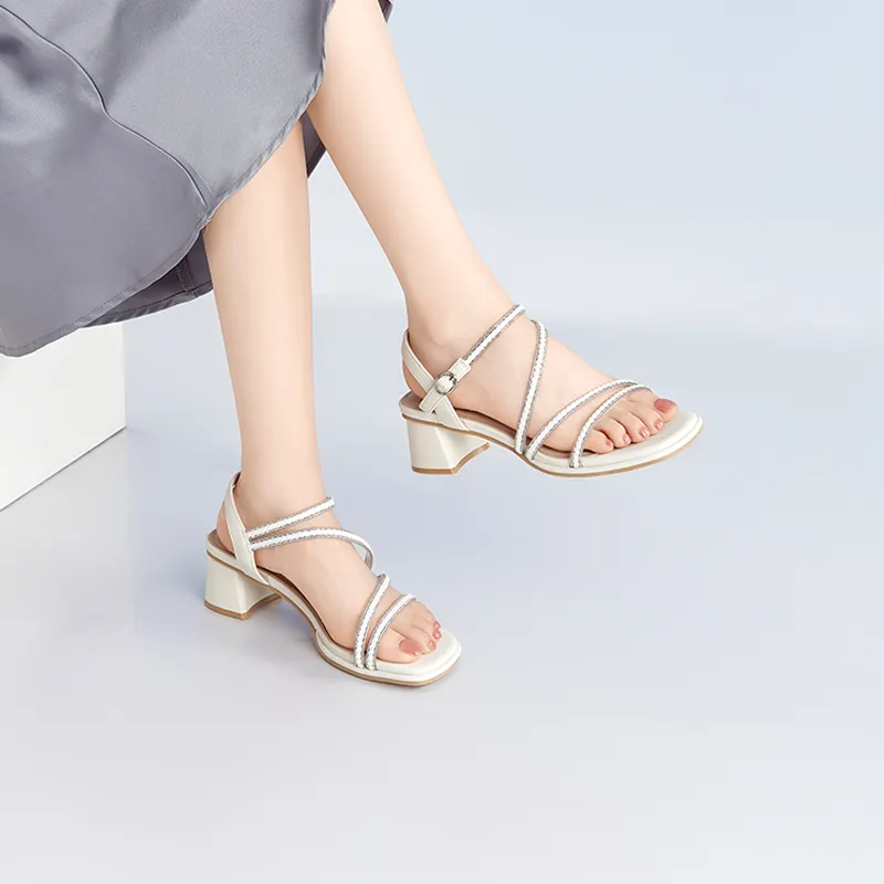 JOSINY One Strap Sandals Women's-2