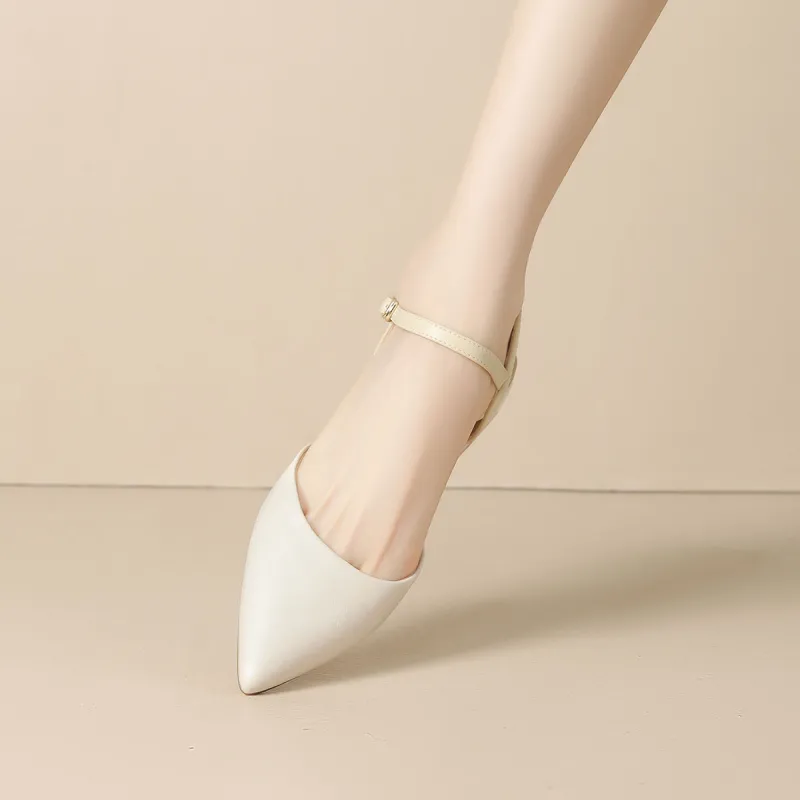 JOSINY Chunky Heel High Heels 4.5cm Women's-6