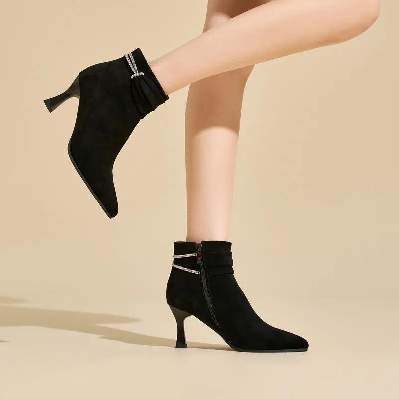 JOSINY Ankle Boots Women's Black-1