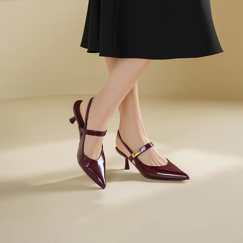 JOSINY Slim Heel High Heels Women's-12