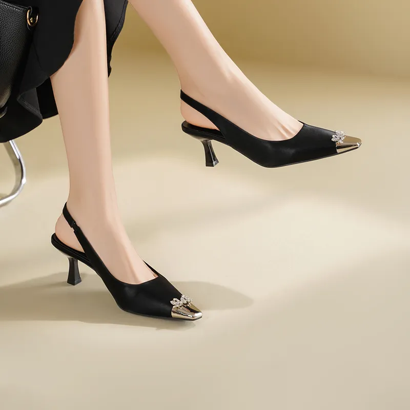 JOSINY High Heels Women's Black-6