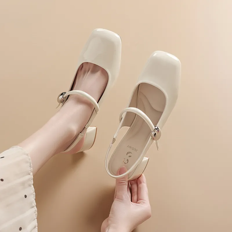 JOSINY Chunky Heel High Heels Women's-1