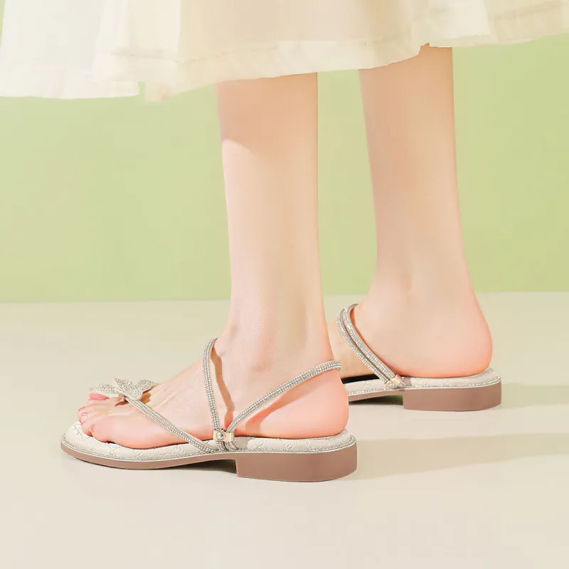 JOSINY Abrasion Resistant Slide Slippers Women's-16