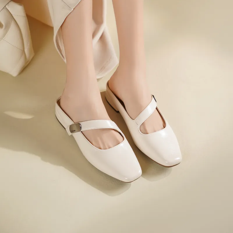 JOSINY Rubber Sole Wrap toe Slippers Women's-3