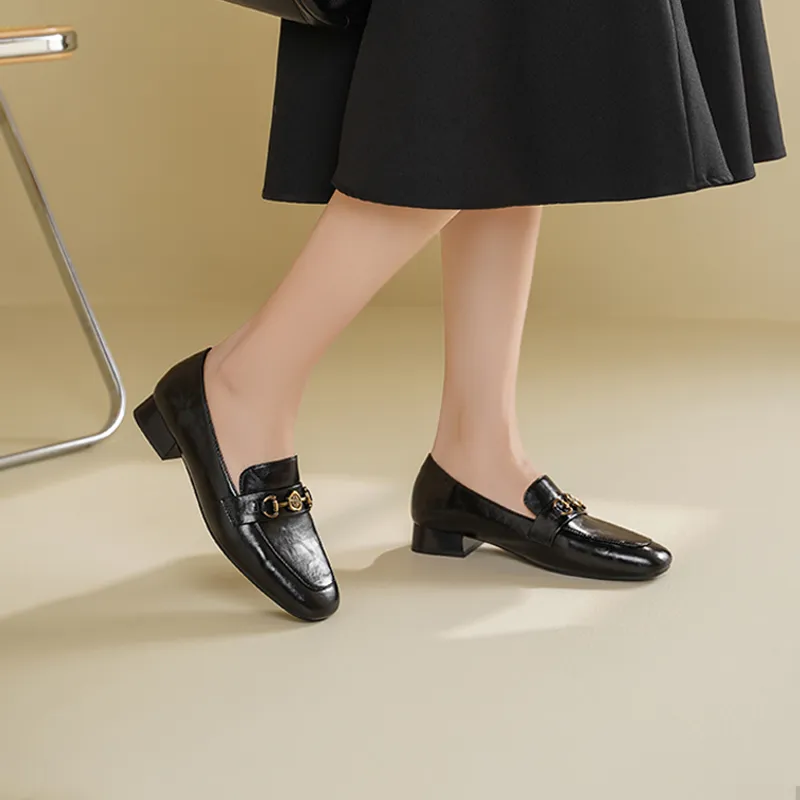 JOSINY Loafers Women's Brown-5