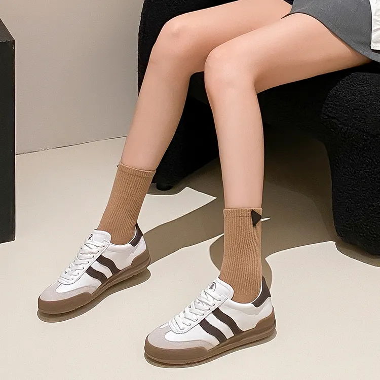 JOSINY Vintage German Army Trainers Lightweight Low Top Skateboard Shoes Women's-13