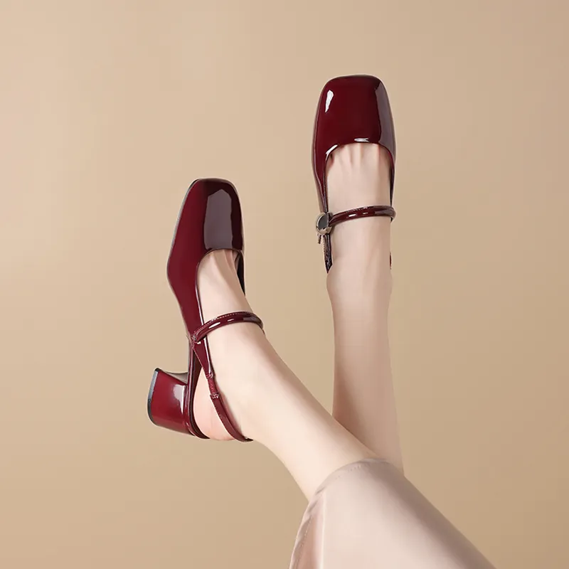 JOSINY Chunky Heel High Heels Women's-10