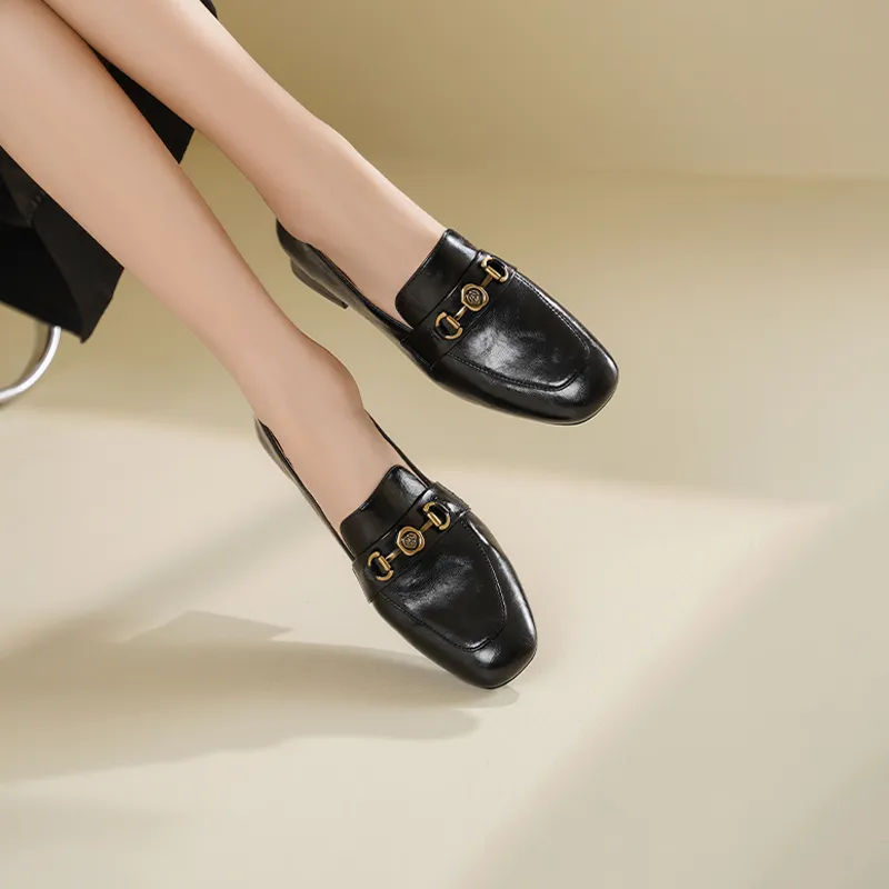 JOSINY Loafers Women's Brown-2