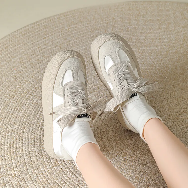 JOSINY New Chinese Style Height Increasing Low Top Skateboard Shoes Women's-8