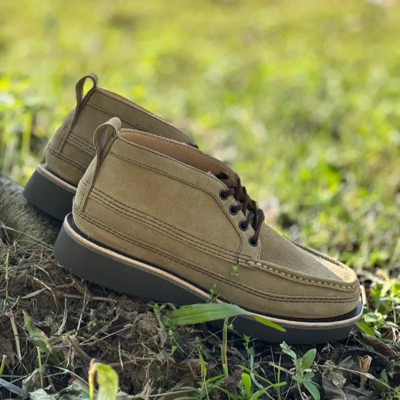 ROCKEY BAND Outdoor Casual Boat Shoes Men's Apricot-7