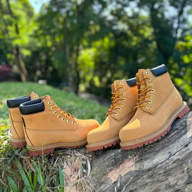 ROCKEY BAND Outdoor Waterproof Yellow Boots Men's Yellow-9