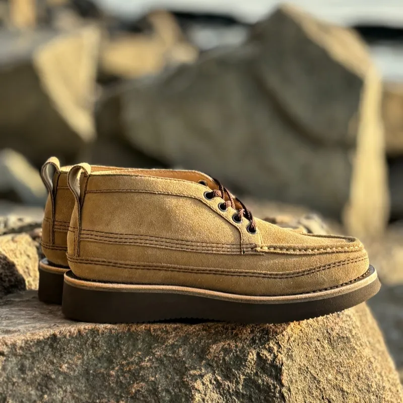 ROCKEY BAND Outdoor Casual Boat Shoes Men's Apricot-8