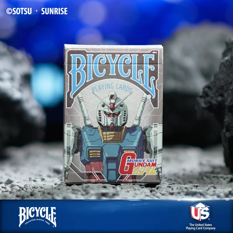 BICYCLE x BANDAI Collaboration Edition Gundam Playing Cards Poker Cards-3