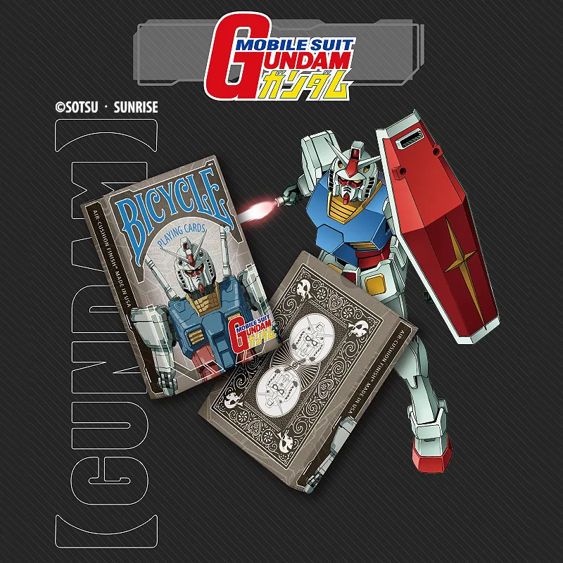 BICYCLE x BANDAI Collaboration Edition Gundam Playing Cards Poker Cards-8