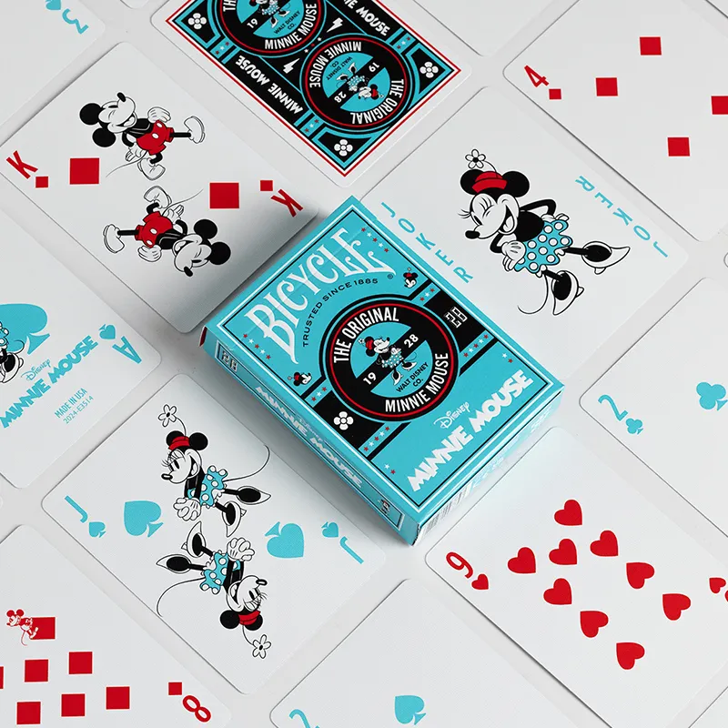 BICYCLE Disney Entertainment Flower Cutting Theme Collection Poker Cards-1