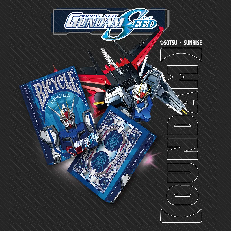 BICYCLE x BANDAI Collaboration Edition Gundam Playing Cards Poker Cards-14