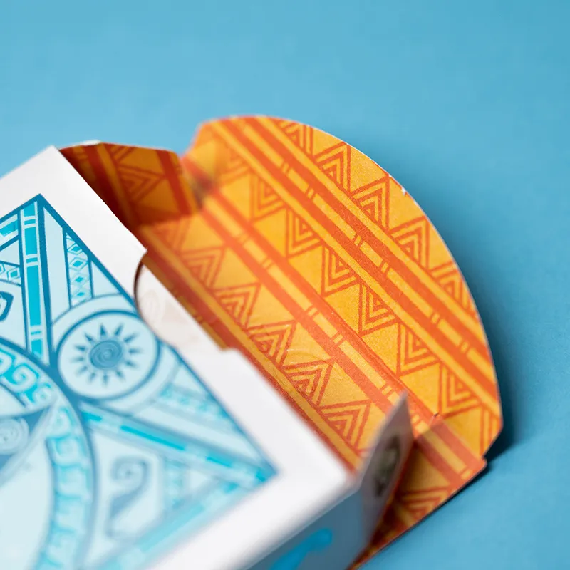 BICYCLE Collaboration Disney Entertainment Flower Cut Theme Ocean Adventure Moana Poker Cards-3
