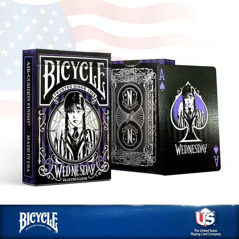 BICYCLE, Thrill, Wednesday Theme Card Poker Cards-1