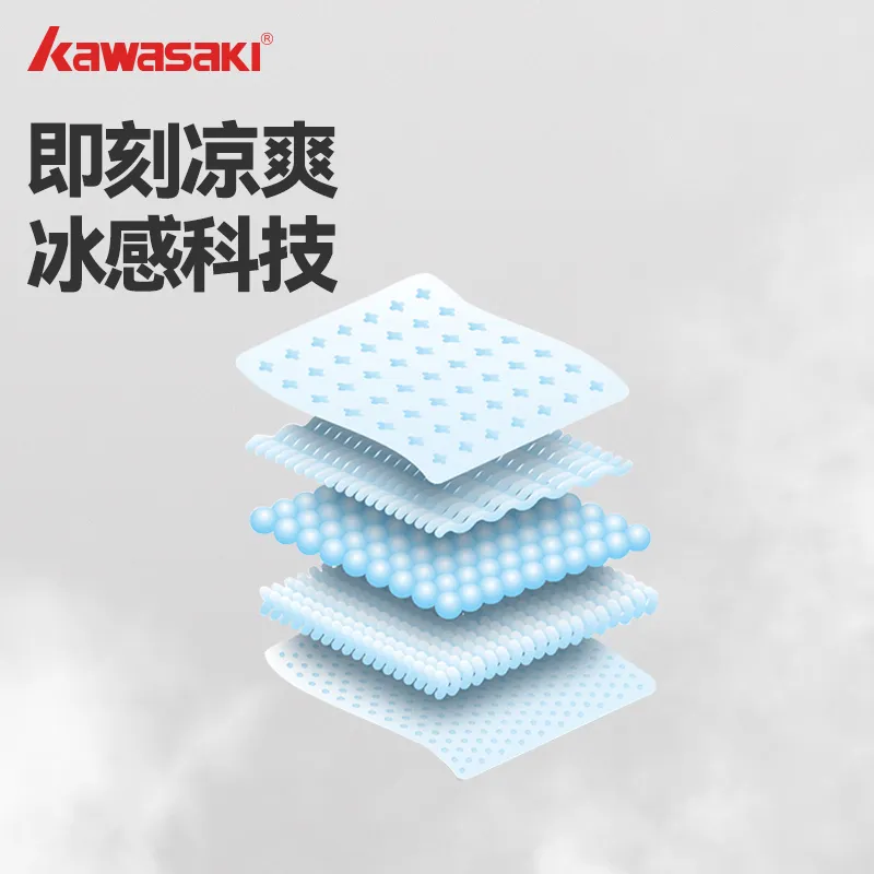 Kawasaki Badminton Equipment Blue Green-10