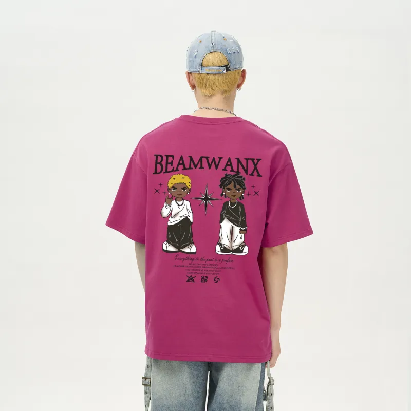 WANX Short Sleeved T Shirts Unisex-25