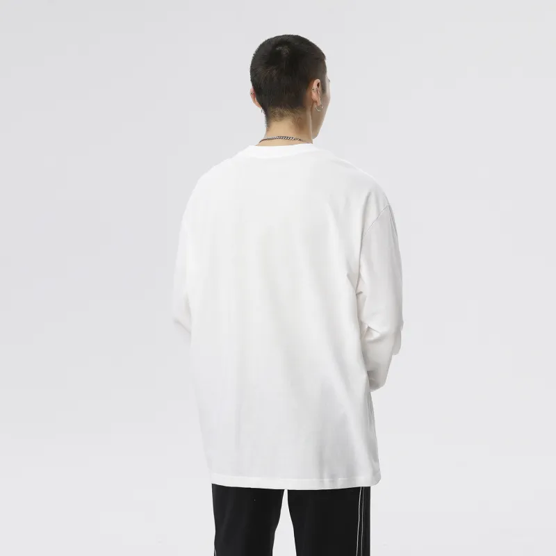 WANX Long Sleeved T Shirts Unisex-4