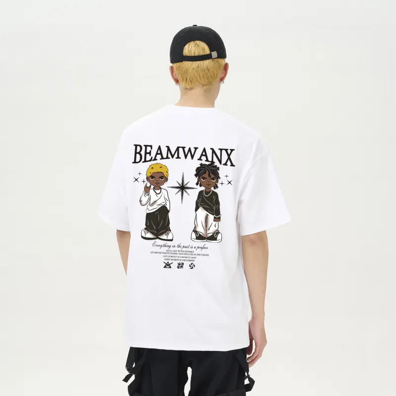 WANX Short Sleeved T Shirts Unisex-9