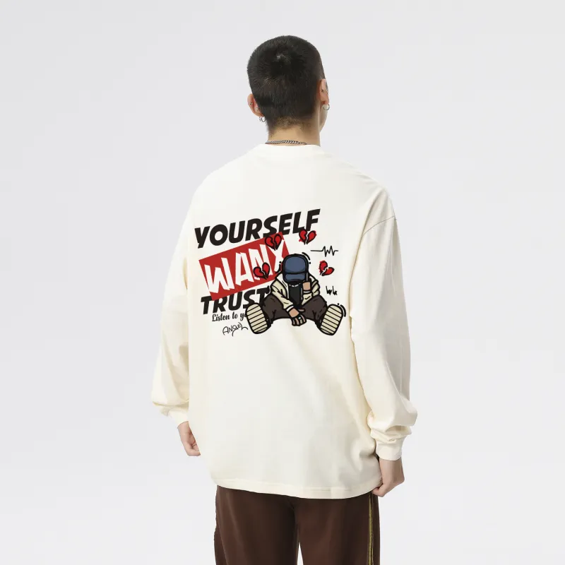 WANX Long Sleeved T Shirts Unisex-9