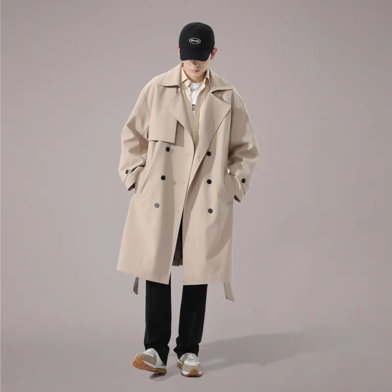 WANX Trench Coats Unisex-8