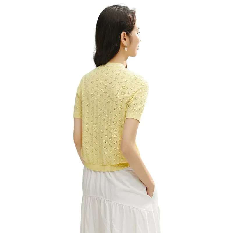 Late White SS25 Knitwear Women's-3