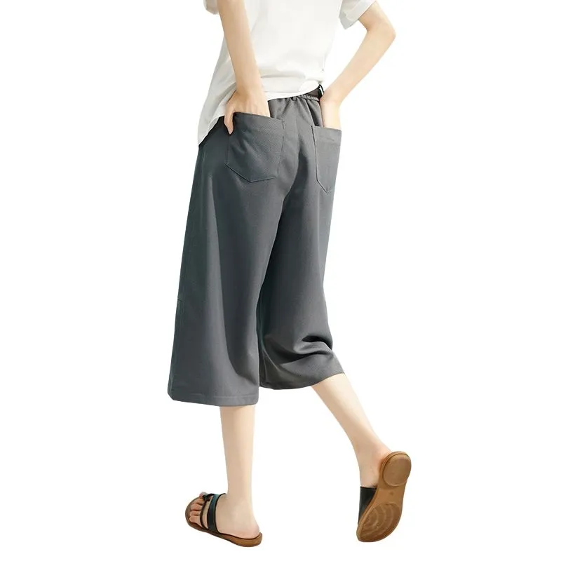 Late White Casual Shorts Women's Gray-3