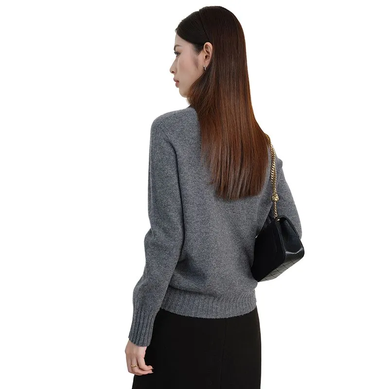 Late White Knitwear Women's Coffee-3