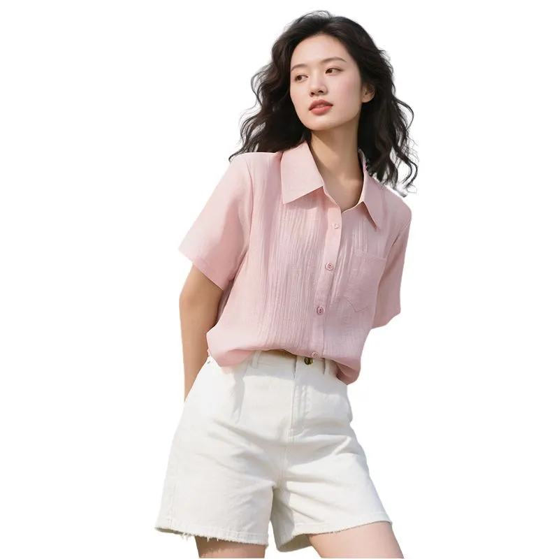 Late White Shirts Women's-3