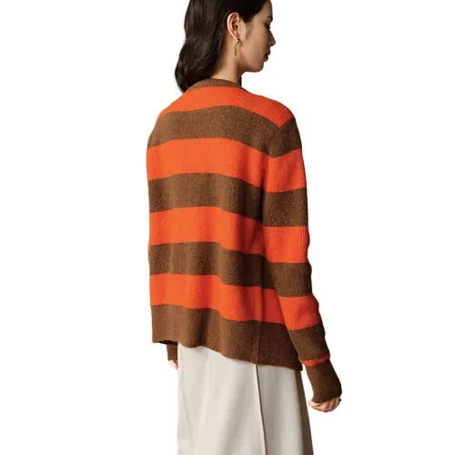 Late White Knitwear Women's Orange